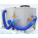 moară planetară cu bile circulante răcite cu aer la temperatură scăzută